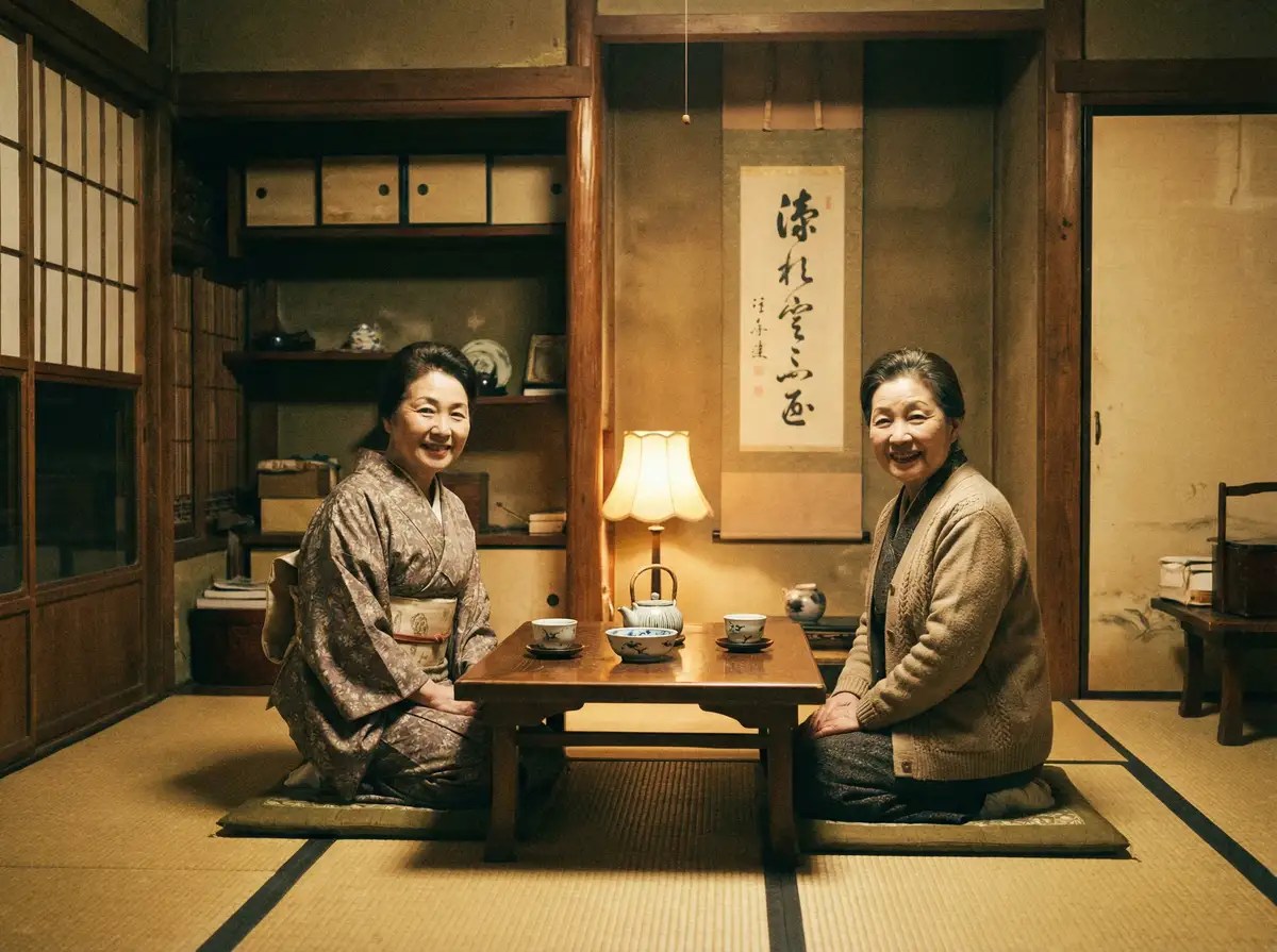 两位优雅的 人妻小说 - 人妻小说最新地址 | 极品人妻小说资源站 在日式茶室中品茶交谈